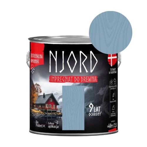 NJORD Impregnat do drewna - atlantyckie fale 2,5L