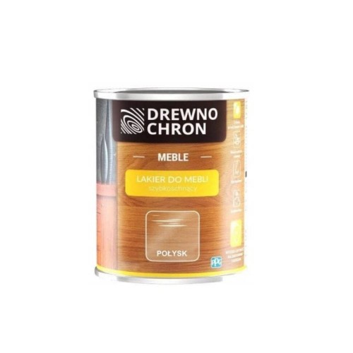 DREWNOCHRON Lakier do mebli bezbarwny połysk 0,25L
