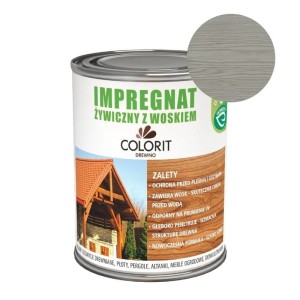 COLORIT Impregnat żywiczny z woskiem Szary 750 ml 