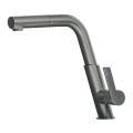 DEANTE Bateria kuchenna z wyciąganą wylewką SILIA titanium