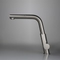 DEANTE Bateria kuchenna z wyciąganą wylewką SILIA titanium