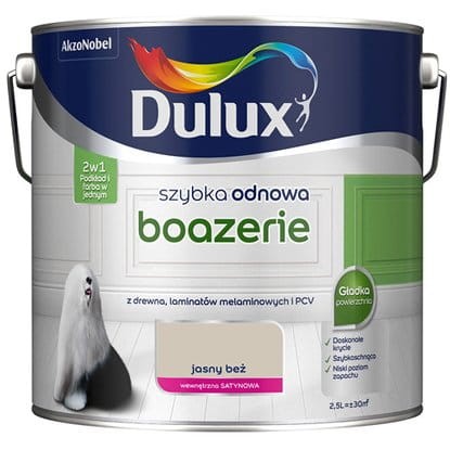 Farba DULUX szybka odnowa Boazerie Jasny beż 2,5l