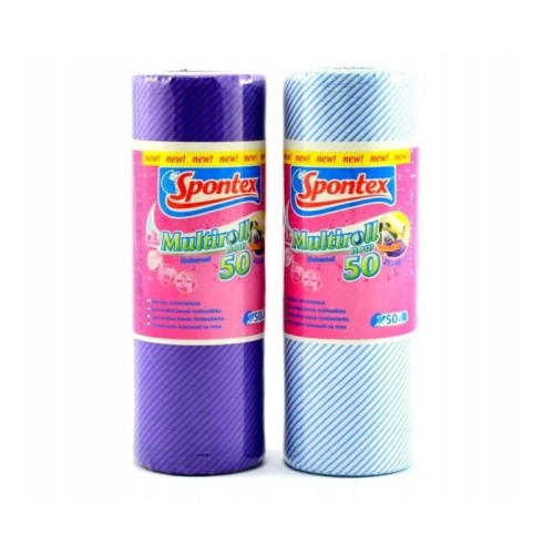 SPONTEX Ściereczki na rolce Multiroll 50 szt.