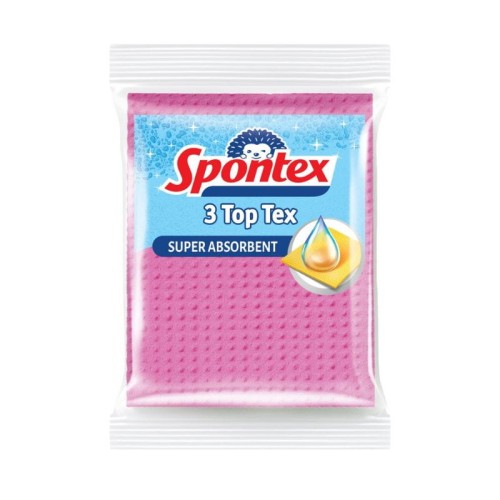 SPONTEX Ściereczki gąbczaste Top Tex 3 sztuki