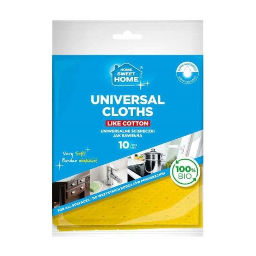 SPONTEX Ściereczki jak bawełna uniwersalne HSH 10 sztuk