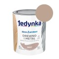 JEDYNKA Deco &amp; Protect Drewno i Metal Mat 0,7L brązowy
