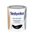 JEDYNKA Deco &amp; Protect Drewno i Metal Mat 0,7L czarny