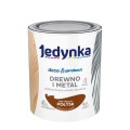 JEDYNKA Deco &amp; Protect Drewno i Metal Połysk 0,7L brązowy ciemny