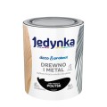 JEDYNKA Deco &amp; Protect Drewno i Metal Połysk 0,7L czarny