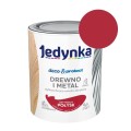 JEDYNKA Deco &amp; Protect Drewno i Metal Połysk 0,7L czerwony