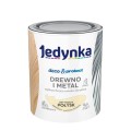 JEDYNKA Deco &amp; Protect Drewno i Metal Połysk 0,7L kremowy