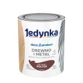 JEDYNKA Deco &amp; Protect Drewno i Metal Połysk 0,7L mahoń