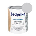 JEDYNKA Deco &amp; Protect Drewno i Metal Połysk 0,7L szary jasny