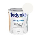 JEDYNKA Deco &amp; Protect Drewno i Metal Mat 5L biały
