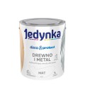 JEDYNKA Deco &amp; Protect Drewno i Metal Mat 5L biały