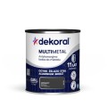 DEKORAL Farba antykorozyjna MULTIMETAL antracyt 0,65L