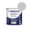 DEKORAL Farba antykorozyjna MULTIMETAL jasny szary 2,5L
