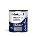 DEKORAL Farba antykorozyjna MULTIMETAL szary 0,65L