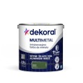 DEKORAL Farba antykorozyjna MULTIMETAL zielony 2,5L