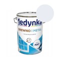 JEDYNKA Emalia Drewno i Metal biały mat 5L