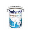 JEDYNKA Emalia Drewno i Metal biały mat 5L