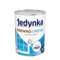 JEDYNKA Emalia Drewno i Metal biały mat 0,9L