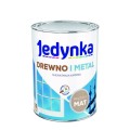 JEDYNKA Emalia Drewno i Metal brązowy mat 0,9L