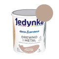 JEDYNKA Deco &amp; Protect Drewno i Metal Połysk 5L brązowy