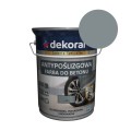 DEKORAL Farba do betonu antypoślizgowa Akrylit B szara 5L