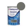 DEKORAL EMALIA EMAKOL STRONG SZARY JASNY POŁYSK 0,9 L