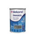 DEKORAL EMALIA EMAKOL STRONG SZARY JASNY POŁYSK 0,9 L