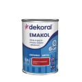 DEKORAL Emalia EMAKOL STRONG czerwony karminowy mat 0,9 L