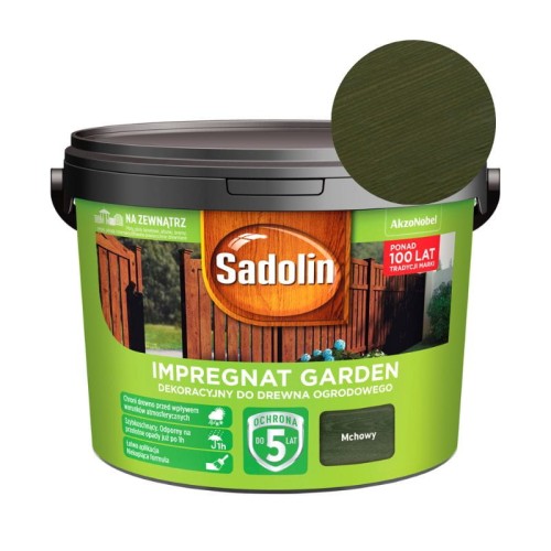 SADOLIN Impregnat Garden mchowy 9L