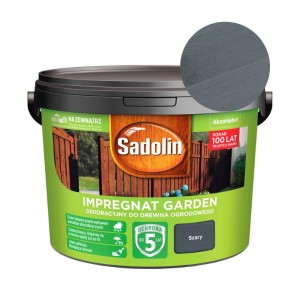 SADOLIN Impregnat Garden szary 9L