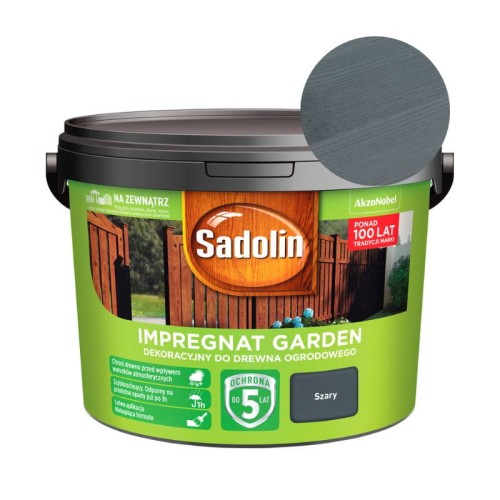 SADOLIN Impregnat Garden szary 9L