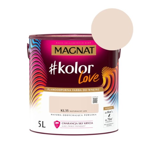 MAGNAT Farba #kolorLove KL35 naturalny len 5L