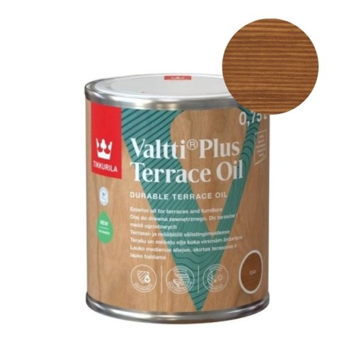 TIKKURILA Olej Valtti Plus Terrace Oil Teak Tik 0,75L