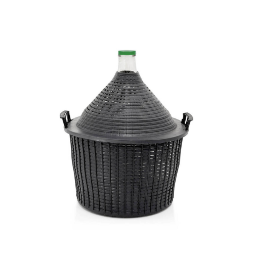 Tadar balon na wino w plastikowym koszu 5L
