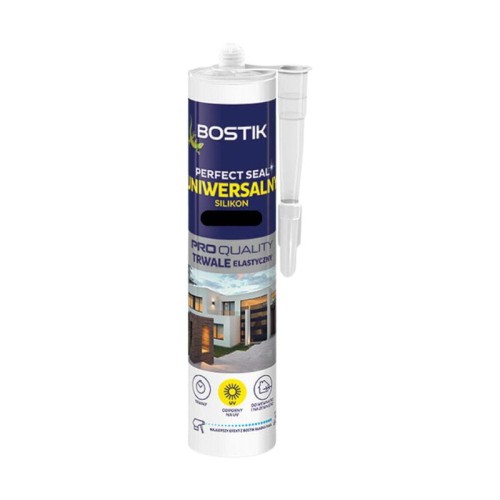 BOSTIK PERFECT SEAL Uniwersalny Silikon czarny 280 ml