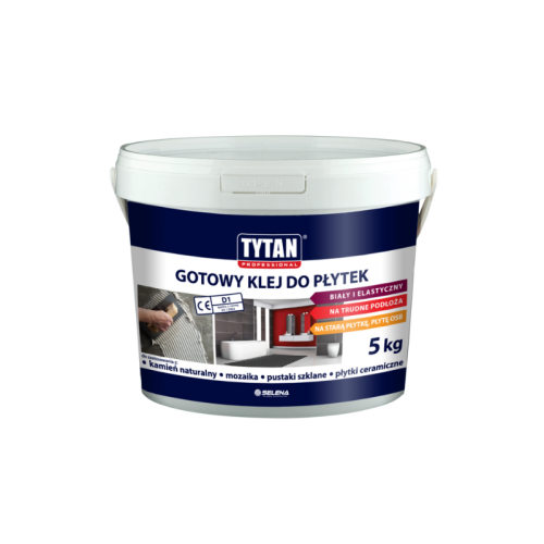 Tytan gotowy klej do płytek ceramicznych 5kg
