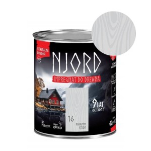 NJORD Impregnat do drewna - poranny szron 0,75L