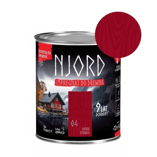 NJORD Impregnat do drewna - domek rybaka 0,75L