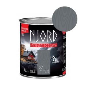 NJORD Impregnat do drewna - wulkaniczna plaża 0,75L 