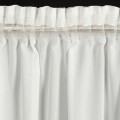 EUROFIRANY Firana ROSSI 135x270 cm taśma biała