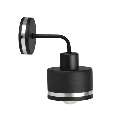 Candellux Kinkiet czarny/chrom lampa ścienna Wama