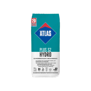 Atlas PLUS S2 HYDRO klej wysokoodkształcalny z funkcją hydroizolacji 15kg
