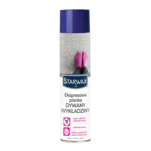 STARWAX Pianka do czyszczenia dywanów i wykładzin 600ml