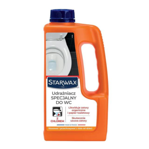 STARWAX specjalny udrażniacz do toalet 1L