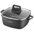 FLORINA Garnek aluminiowy Chef kwadratowy 20 x 20 x 9 cm 2,6L