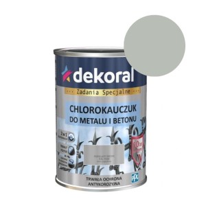 DEKORAL Chlorokauczuk  popielaty średni RAL 7038 0,9L